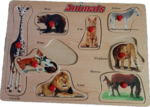 Animal Peg Puzzle