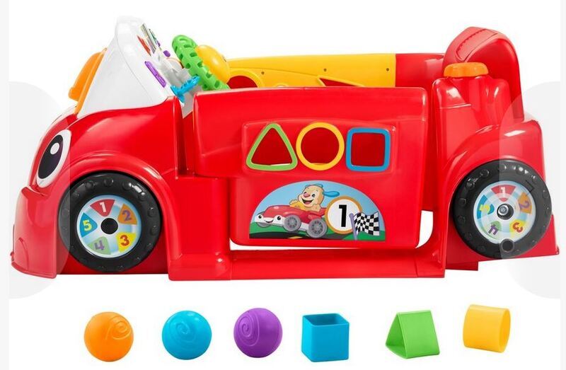 A1-57: Laugh & Learn Smart Stages Crawl Around Car