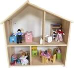 Dollhouse 2 with Furniture and Figures