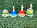 Top Bright Caterpillar Stacking Set