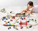 Wooden Train Set