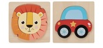 Small Puzzles - Car and Lion