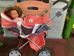Doll and Stroller