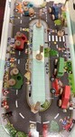 Giant Road Floor Puzzle with cars