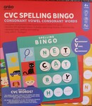 Spelling Bingo - consonant-vowel-consonant words