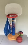 Basketball Hoop with balls
