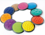 Tactile Stepping Discs