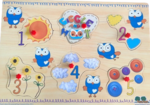 Giggle & Hoot Knob Puzzle