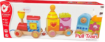 Wooden Stack & Pull Train