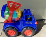 Concrete Truck with Blocks