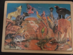 Australian Animals Wooden Puzzle