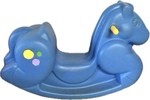 Blue Rocking Horse