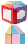 Soft Play Blocks & Fold-out Mirrors