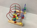 IKEA Mula Wooden Toy Bead Rollercoaster
