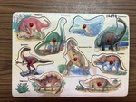 Dinosaur Peg Puzzle