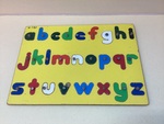 Wooden Lower Case Alphabet Puzzle