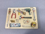 Wooden Puzzle: Real Tools