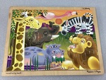 Fresh Start African Plains Wooden Jigsaw Puzzle