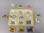 Learn Farm Animals Wooden Puzzle