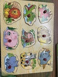 Jungle Animal Peg Puzzle