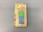 My Body Boy 5-Layer Wooden Anatomy Puzzle