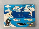 Arctic Animals Wooden Knob Puzzle