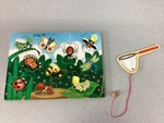 Magnetic Wooden Bug-Catching Game