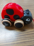 Ladybug Pull Along