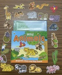 Wild Animals Magnetic Story and Play Scene Book