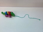 Bubbadoo Wooden Pull Along Gecko
