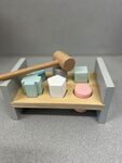 Wooden shape sorter