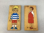 Mother and Son Wooden Puzzle
