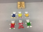 Moody Bear Wooden Puzzle