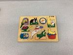 Wooden Pets Peg Puzzle