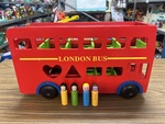 Wooden London Bus