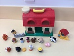 Little People Animal Sounds Farm Barn Set