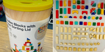 Wooden Blocks with Shape Sorting Lid