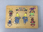 Banana in Pyjamas Wooden Peg Puzzle