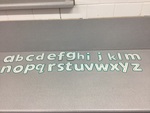 Lower Case Dry Erase Writing Set
