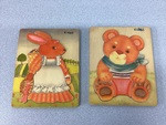 Mr Bear and Lady Rabbit Puzzle