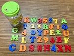 Magnetic Letters & Numbers