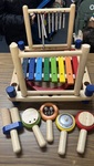 Music wooden set