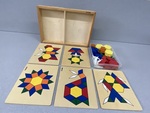 Pattern Blocks & Boards Set