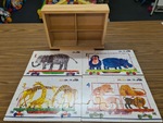 Animals jigsaw puzzles (4 x 12 pieces each)