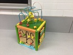 Wooden Activity Cube