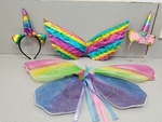 Fairy wings and head bands 