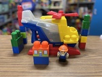 Rescue Helicopter Block Set