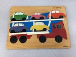 Car Carrier Wooden Puzzle