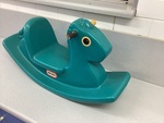 Little Tikes Green Rocking Horse