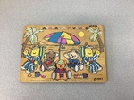 Bananas in Pyjamas Wooden Beach Puzzle